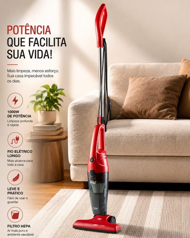 Aspirador vertical
